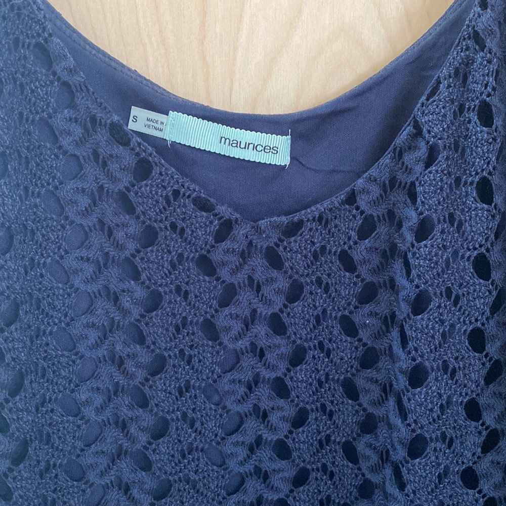 Maurices Crocheted Tank Top